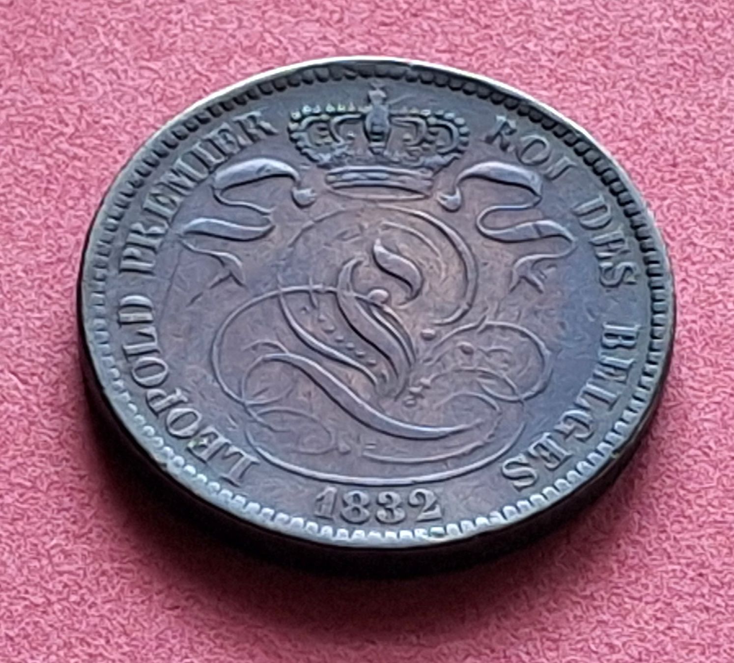 Alle Münzen: BELGIEN - 10 CENTIMES 1832 – Gebraucht aus Boniswil von dpd4coins 1