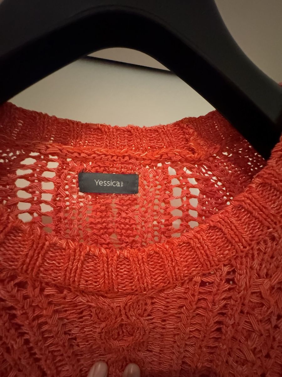 C&A Maglioni & Felpe: Roter Strickpullover Grösse S - Yessica – Usato da Galgenen venduto da syl_7y9c 1