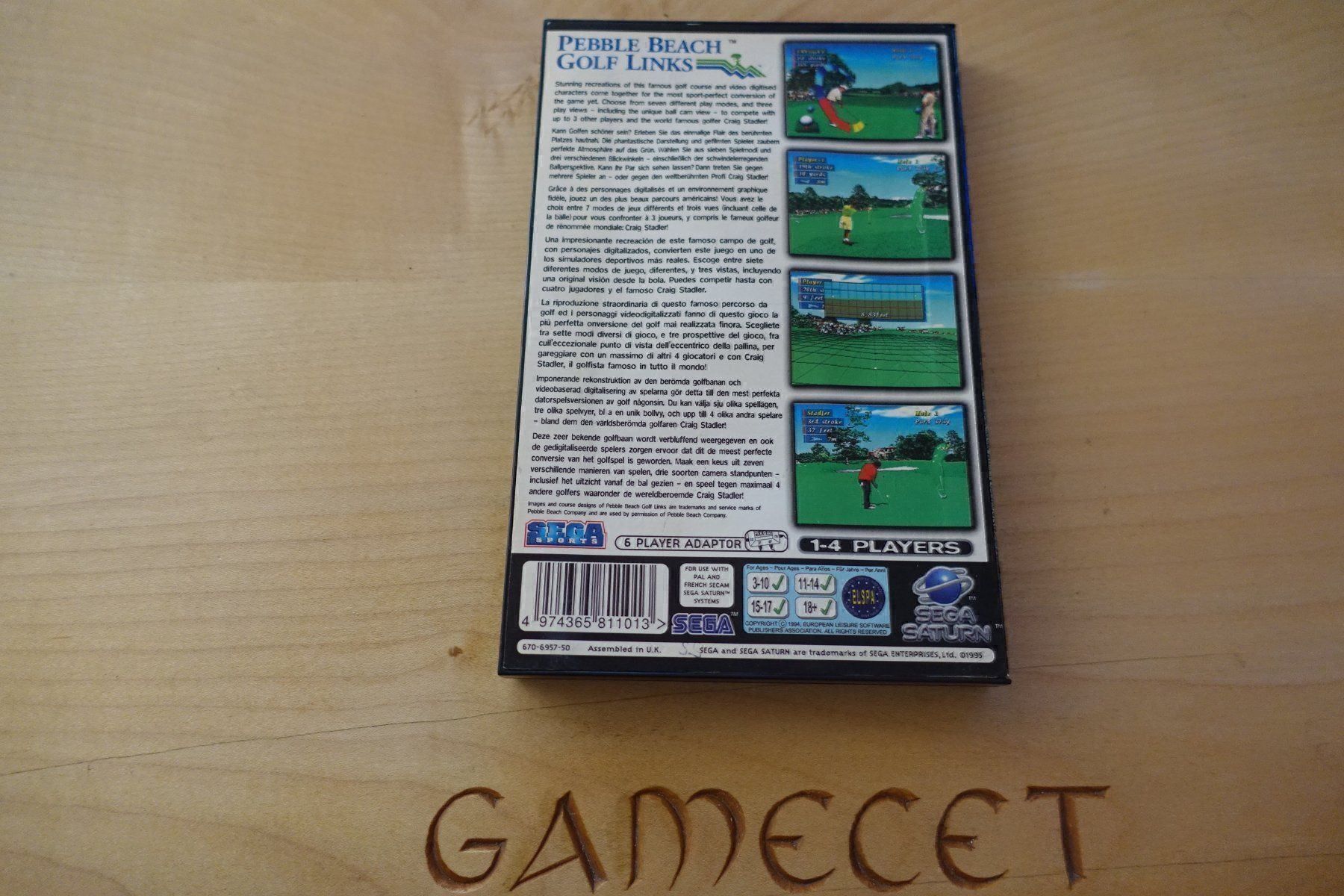 Sega Giochi: Pebble Beach Golf Links – Usato da Steinach venduto da Gamecet 2
