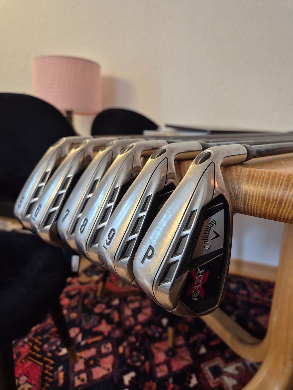 Callaway Mazze & Set: Callaway Razr X Eisen-Set 5–PW Graphit Regular – Usato da Zürich venduto da Julezh 3