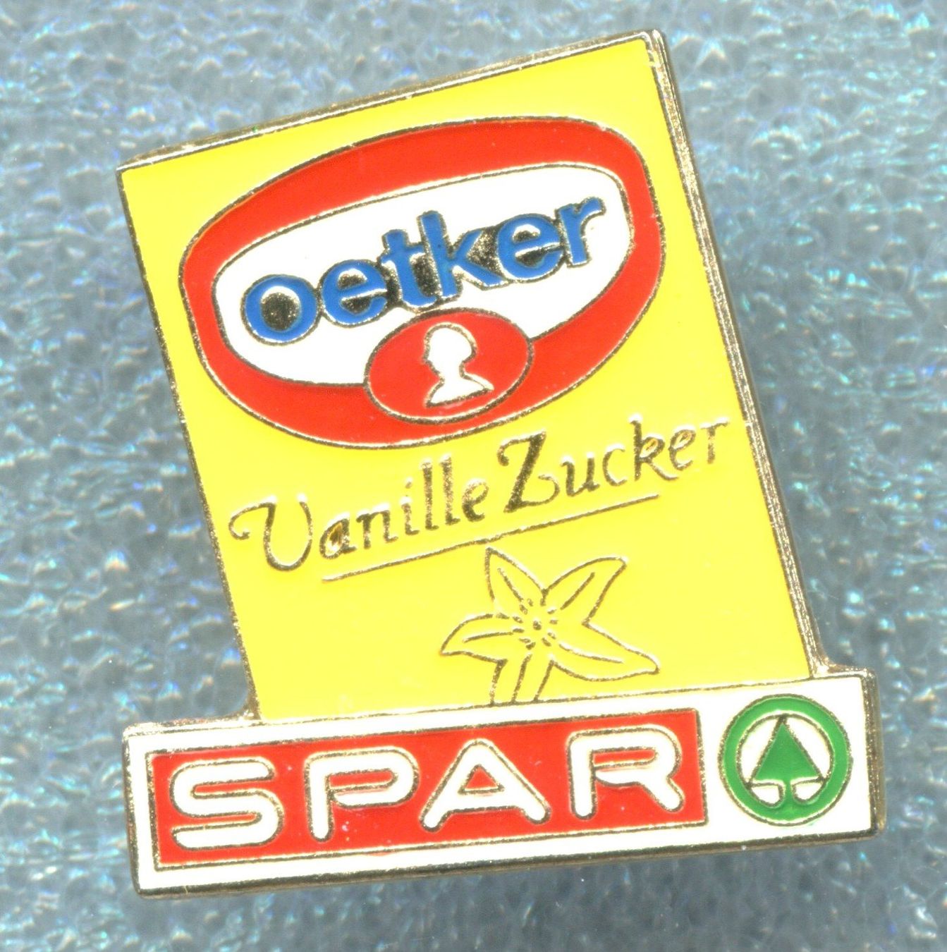 Plaketten & Abzeichen: SPAR  oetker  Vanille Zucker – Gebraucht aus Winterthur von Sammleroase