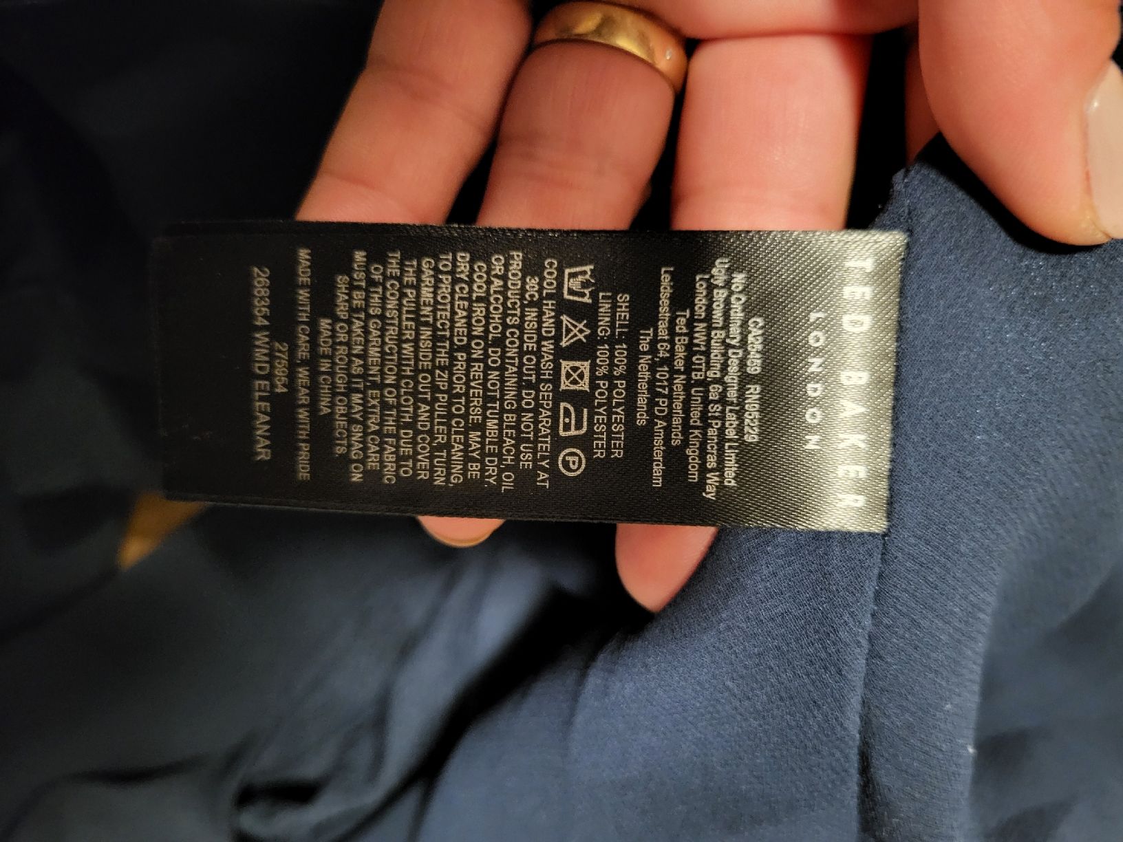 Ted Baker Vestiti: TED BAKER Kleid, Gr. 4 – Usato da Niedergösgen venduto da Lipa1 4