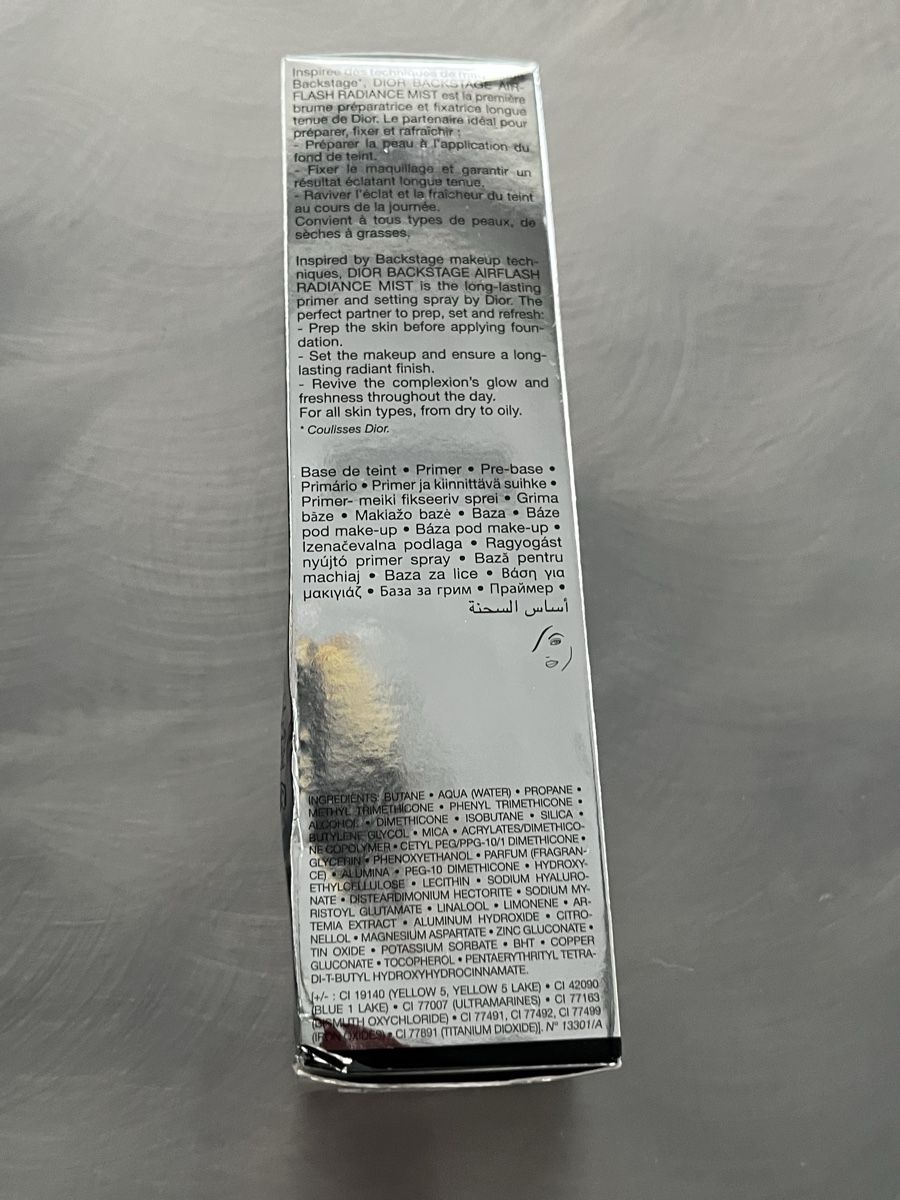 Dior Make-up: Dior Airflash Radiance Mist Backstage, Neu -Originalverpackt – Neu und originalverpackt aus Niederglatt ZH von karinso 6
