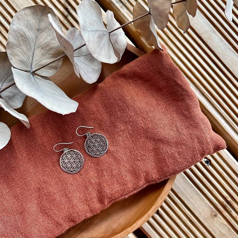 Ohrringe & -stecker: BLUME DES LEBENS OHRRINGE 925 SILBER – Neu (gemäss Beschreibung) aus Lütisburg von mahee 2