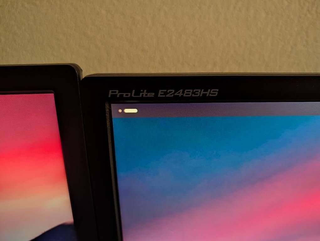Monitor: Dual Screen  : 2× iiYama ProLite E2483HS (24") + Support – Usato da Morges venduto da ake_785h 2