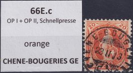 66E.c, Luxus-Stück von Chene-Bougeries (GE) +Expertise