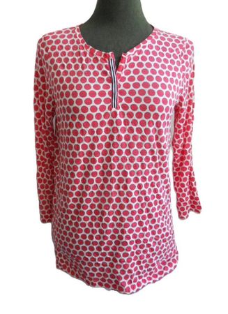 Gr. 38 40 STREET ONE Shirt mit Punkten (kein rot kein lila)