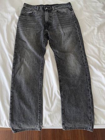 Levi's 501 Jeans grau W32 L32 in Top Zustand