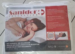 Sanidor Collection Anti-Schnarch- + Relax Kissen 50x60cm neu