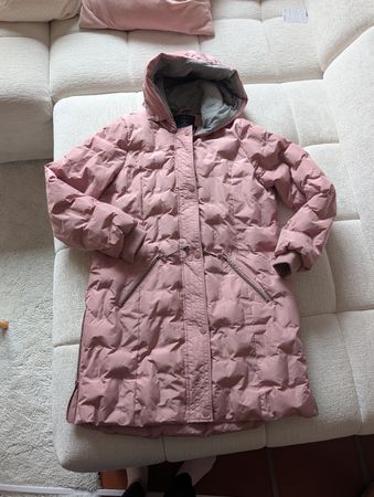 Wintermantel halblang altrosa