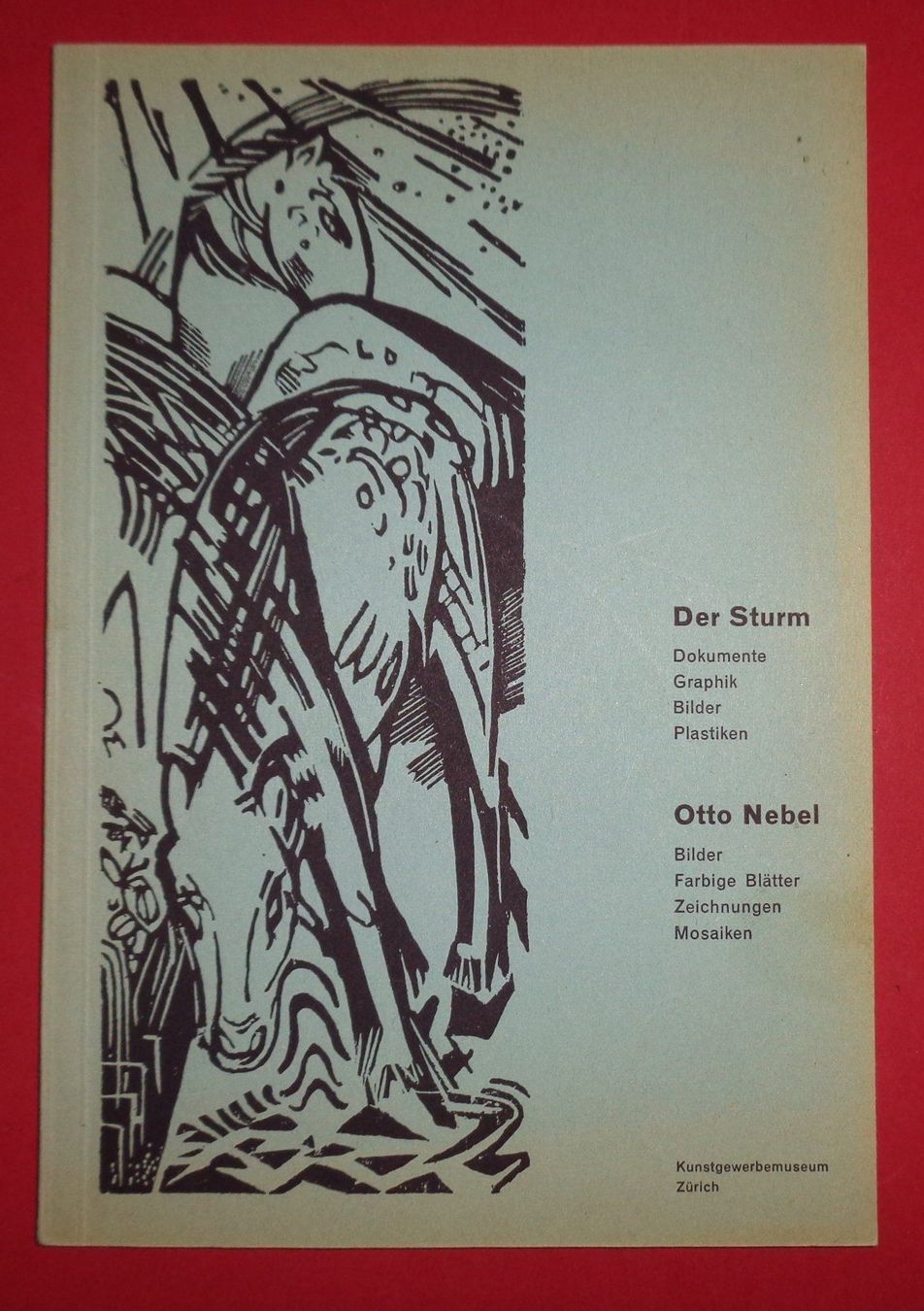 Bücher: DER STURM Klee Feininger Macke Nebel rar – Gebraucht aus Welschenrohr von Regool