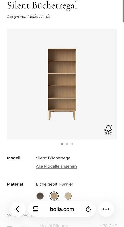 Bolia Scaffali: Bolia Silent Bookcase – Usato da Ramsen venduto da uniquetones.ch