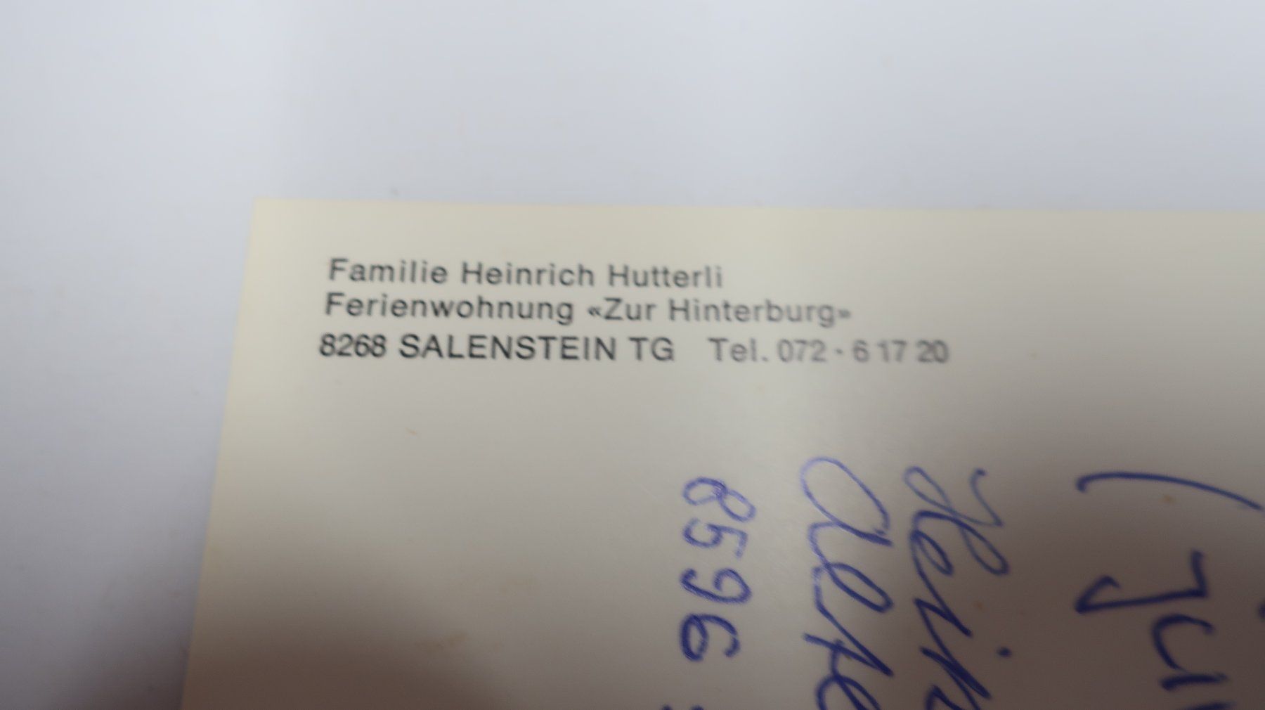 Cartoline postali: Salenstein TG 1985 – Usato da Cormoret venduto da Pascalll2001 4