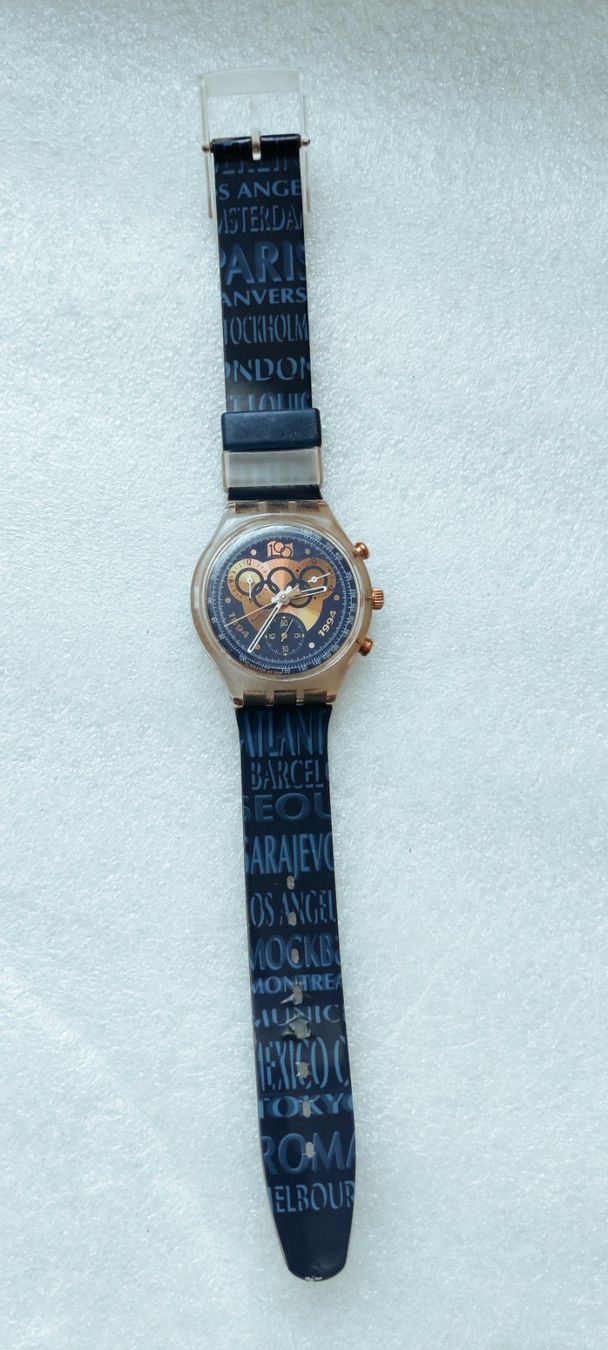 Swatch Uhren: Swatch Remember Sarajevo 1994 Olympiade – Gebraucht aus Zürich von sendbad 1