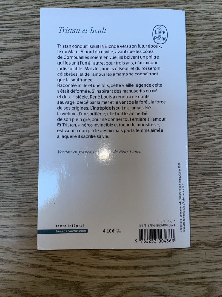 Bücher: Tristan et Iseult – Gebraucht aus Martigny-Croix von lem7 1