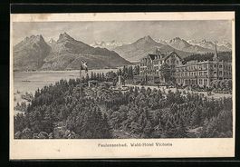 Faulenseebad, Blick auf das Wald-Hotel V