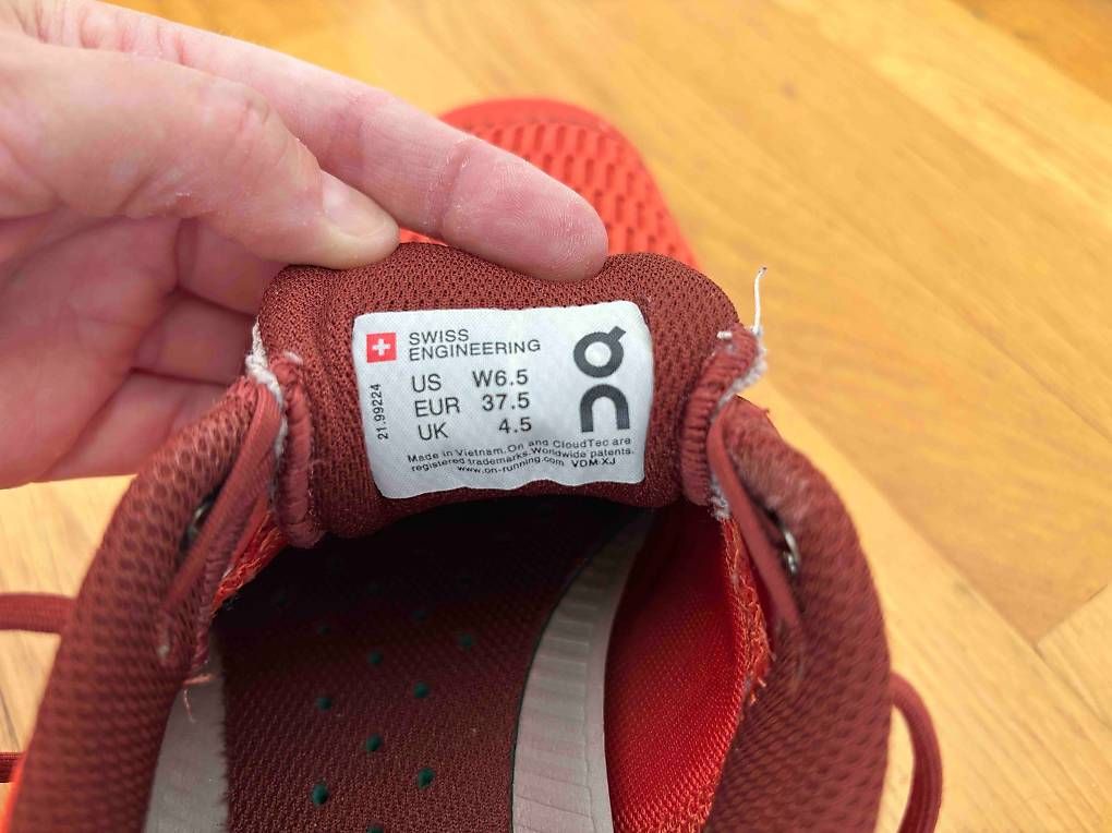 On Scarpe da donna: Scarpe On Running Cloudflyer rossa da donna - numero 37.5 – Usato da Oggio venduto da chi_7gpd 3