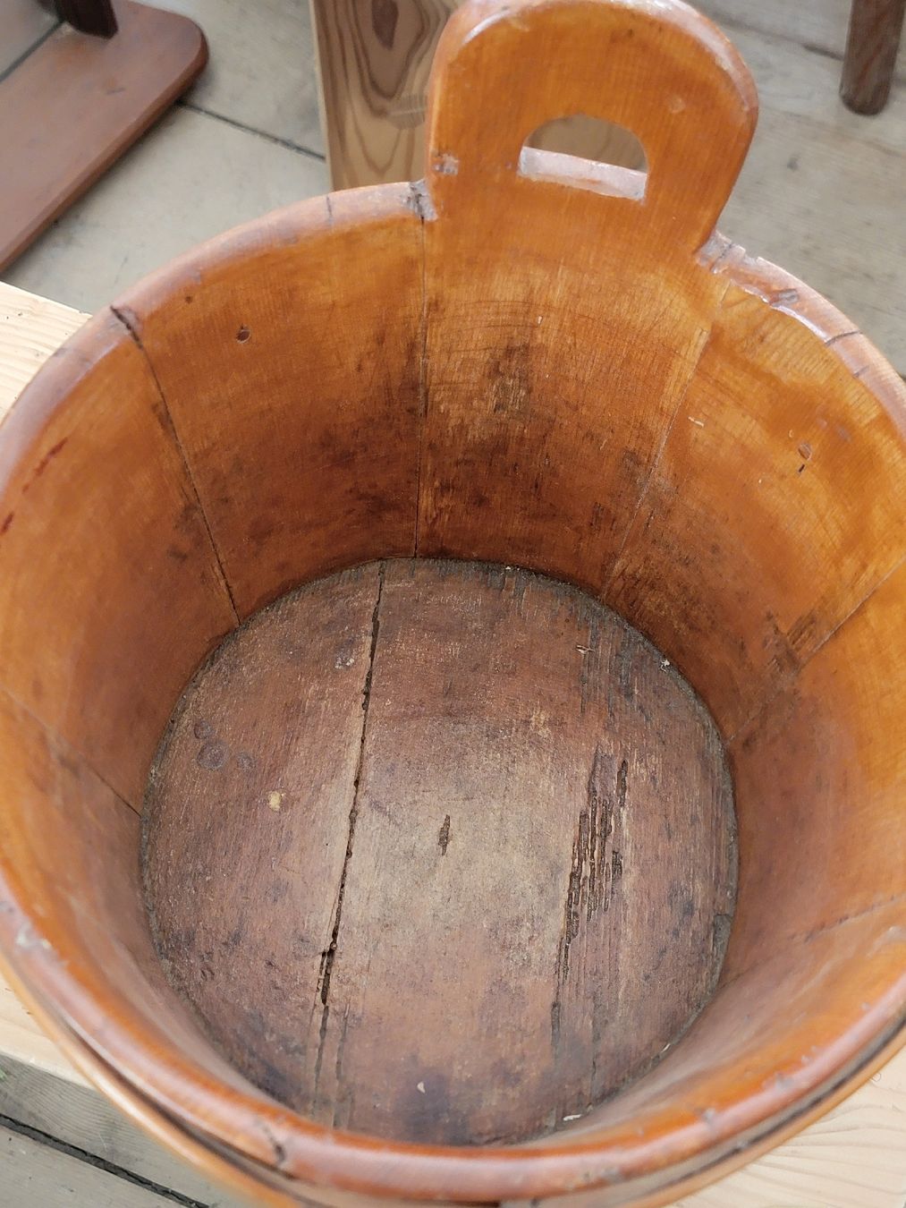Töpfe: Holzkübeli antik – Gebraucht aus Sils im Domleschg von platin01 1