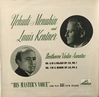 Beethoven – Violin Sonatas Nr. 6 & Nr. 7 (LP, 1956, Menuhin)