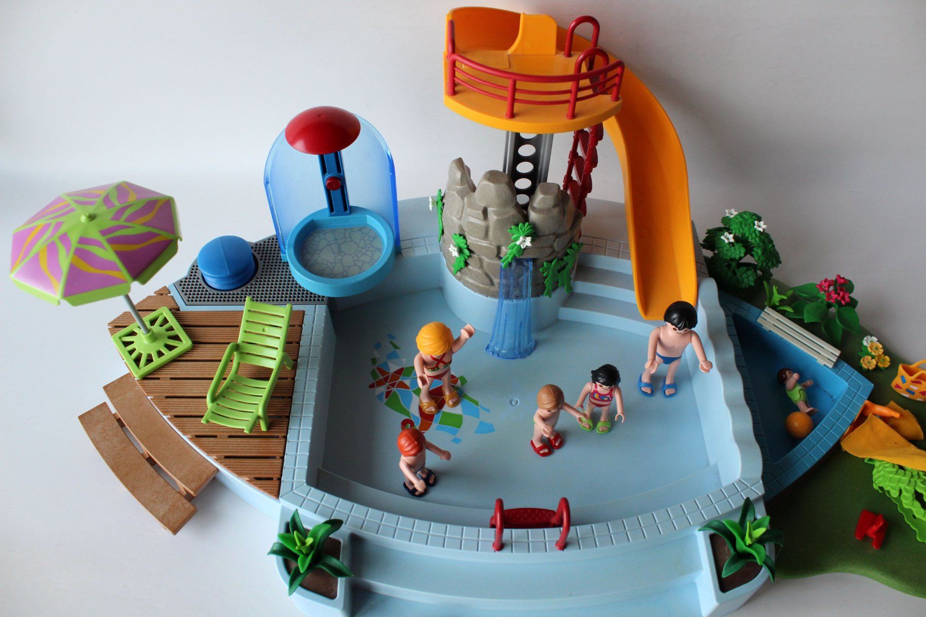 Playmobil Giocattoli: PLAYMOBIL - Freibad mit Rutsche – Usato da Roggwil BE venduto da Hemhem 5