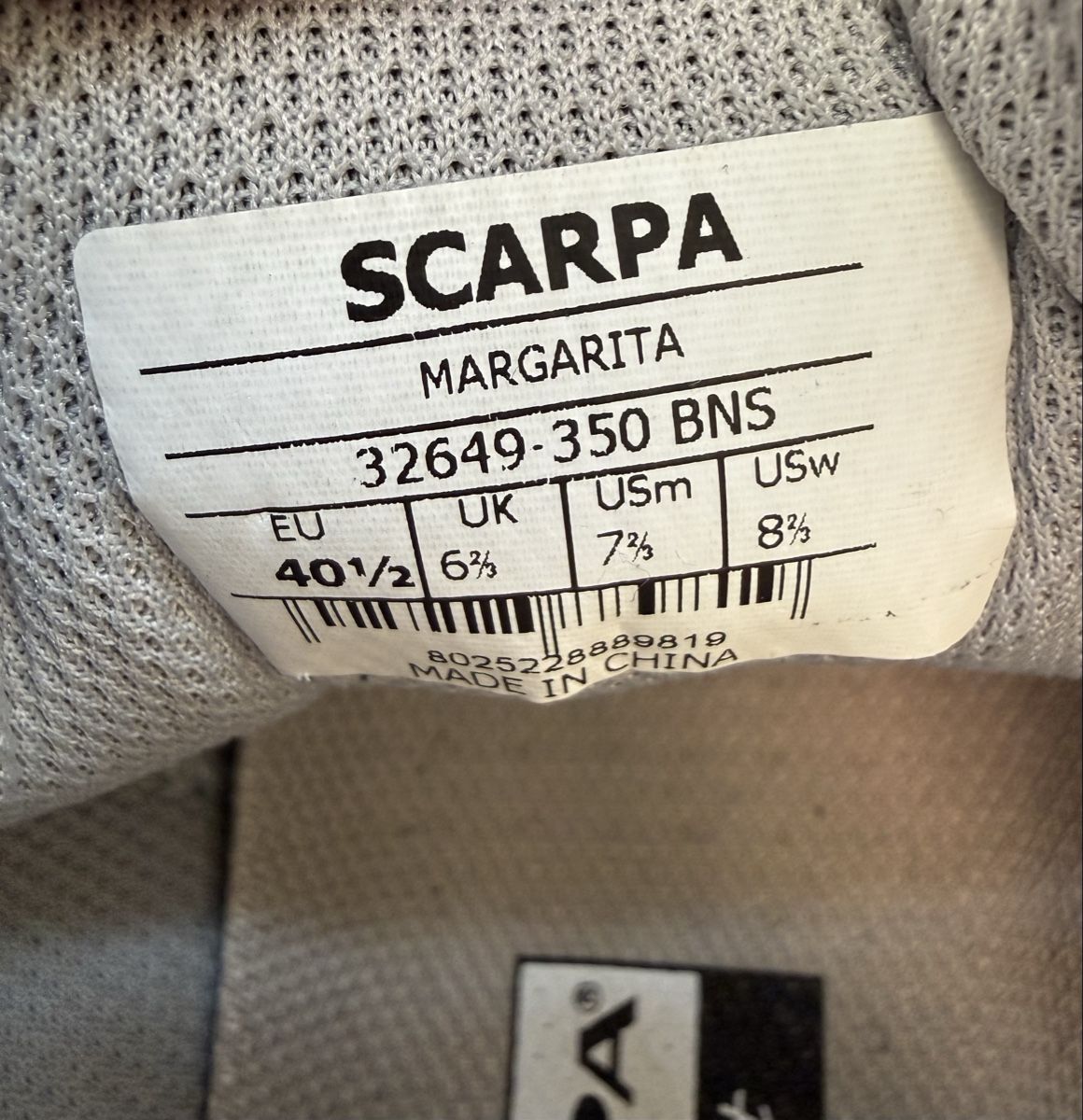 Scarpa Herrenschuhe: Scarpa Margarita 40.5 – Neu (gemäss Beschreibung) aus Birsfelden von itte 3