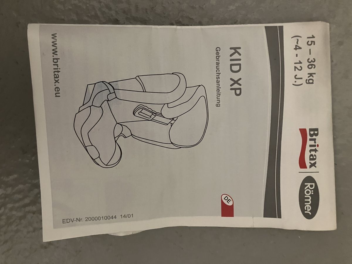 Britax Römer Seggiolini per auto: Römer Kindersitz KID XP, 15-36 kg – Usato da Cham venduto da gwuerz 6