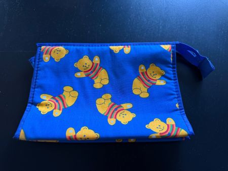 Bärentasche, Kosmetiktäschli, Blau, Top Zustand!
