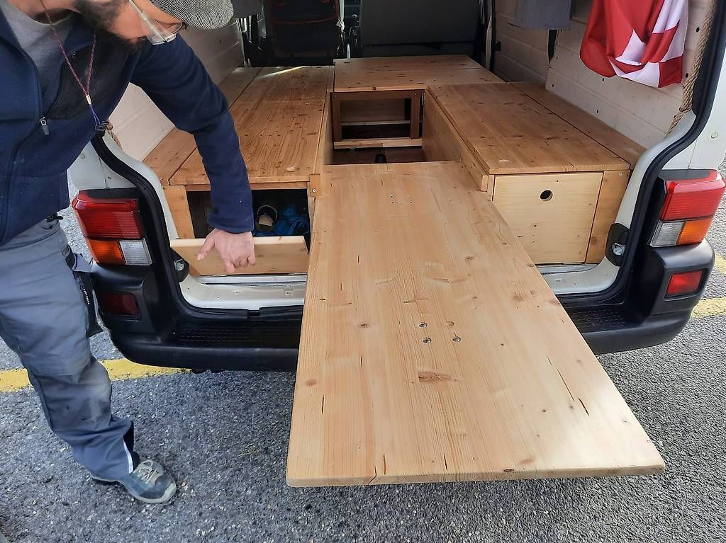 Veicoli da campeggio: Van amenagé VW T4 – Usato da Salvan venduto da crazy_dav7 2