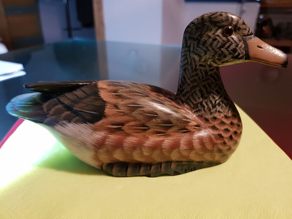 Schwimmende Enten-Deko Für Teich - Realistische Garten-Figuren Aus Wetterfestem Harz