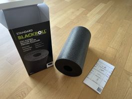 Faszienrolle Blackroll Standard schwarz neu