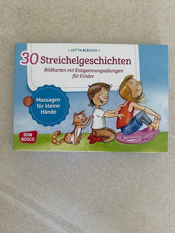 Bücher: Streichelgeschichten 30 Bildkarten – Gebraucht aus Schönenbuch von Herbie6446