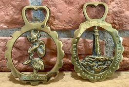 2 CORNWALL Staatsriemen Pferde Schmuck England - Leuchtturm