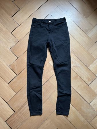 TOPSHOP - Skinny Jeanshose schwarz W25 L30