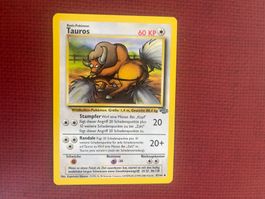 Pokemon Tauros Dschungel Jungle near Mint