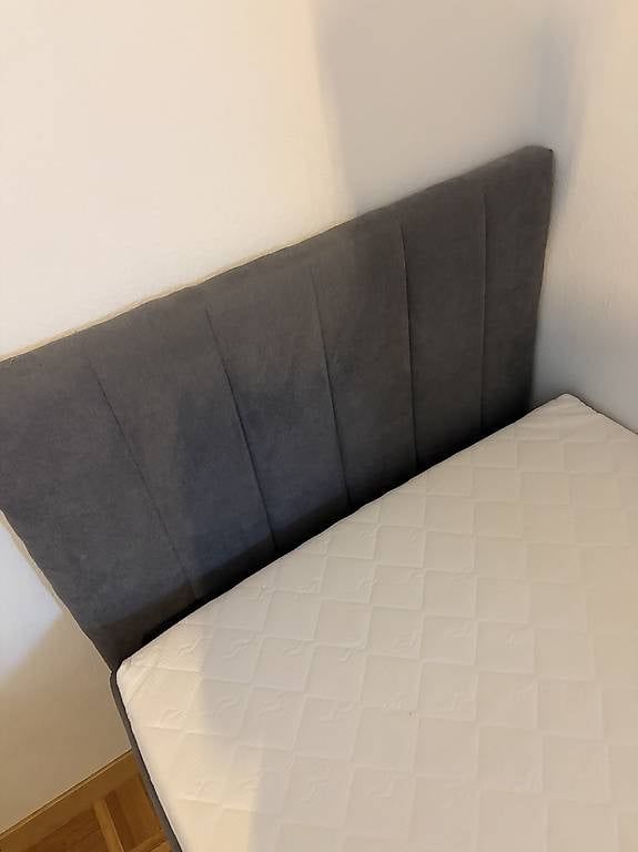 Letti: Lit coffre 90x200 cm avec matelas + surmatelas – Usato da Lausanne venduto da lou_6qrm 2