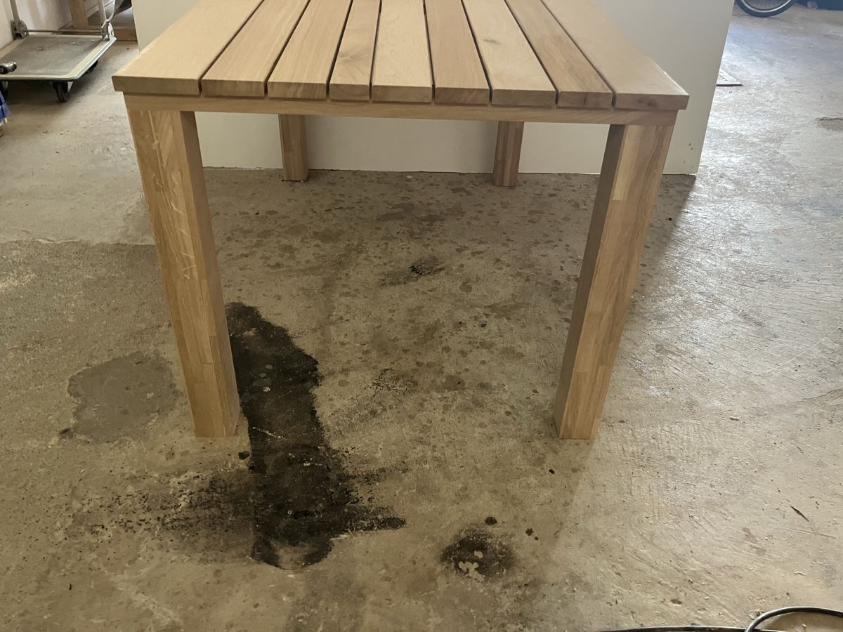 Tavoli: Neu Gartentisch Eiche massiv Länge 1.40 m – Nuovo (secondo la descrizione) da Werthenstein venduto da LEGE77 1