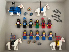 Lego Figuren Ritter Pferde zur Ritterburg