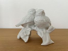 Vogelpaar Vögel Porzellan