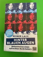 Reiner Laux – Hinter blauen Augen, Hardcover, Top Zustand