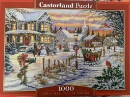 Weihnachtspuzzle von Castorland 1000 Teile