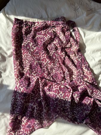 Vintage Morgan Floral Maxi Skirt