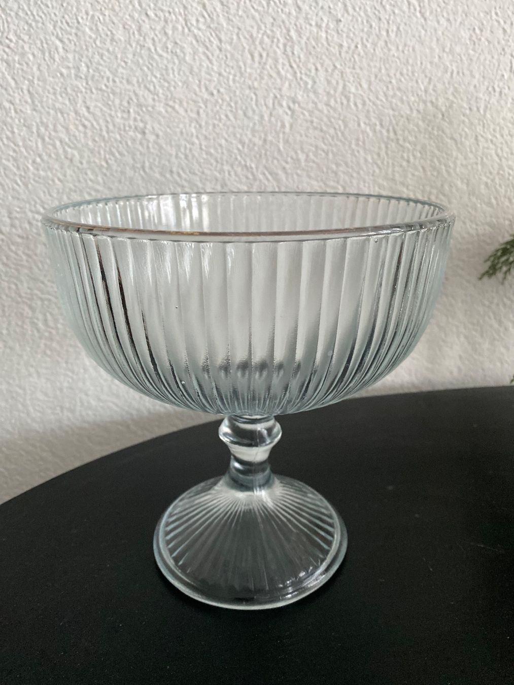 Ciotole: formschöne Glasschüssel (Kelchform) – Usato da Spiegel b. Bern venduto da corn2009 1