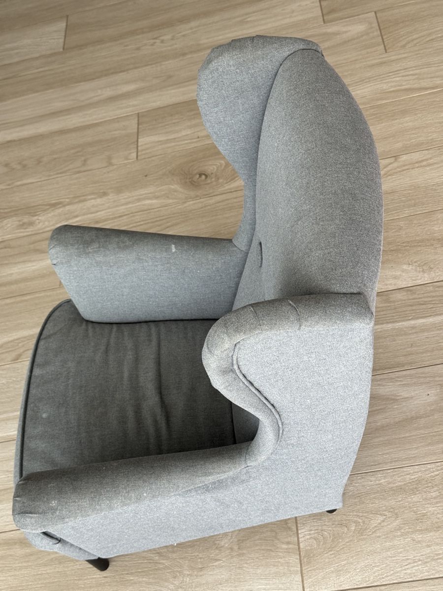 Ikea Poltrone: IKEA STRANDMON Kindersessel, Vissle grau – Usato da Reinach AG venduto da Peter_TT 2