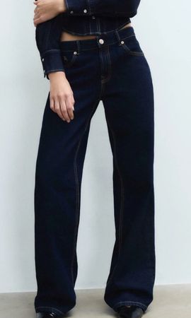 Jeans Damenhose dunkelblau Grösse 38 guter Zustand