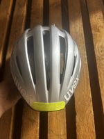 Casque VTT Uvex argenté taille M bon état