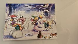 Diddl  Give away Postkarte Winter Motiv guter Zustand 