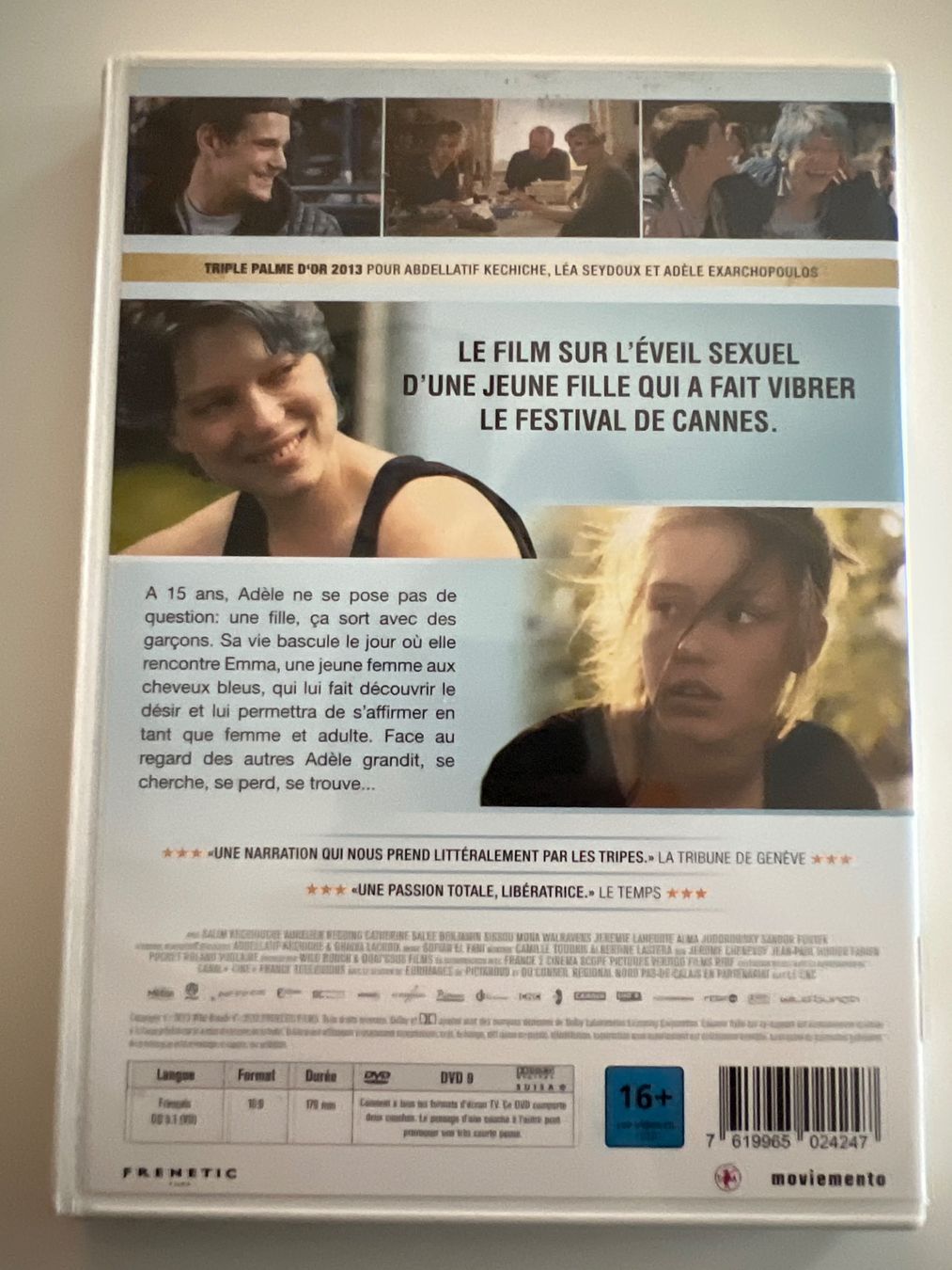 Tous les DVDs: DVD « La vie d’Adèle » palme d’or Cannes – D'occasion à Bouveret par Feelgoodtrading 1