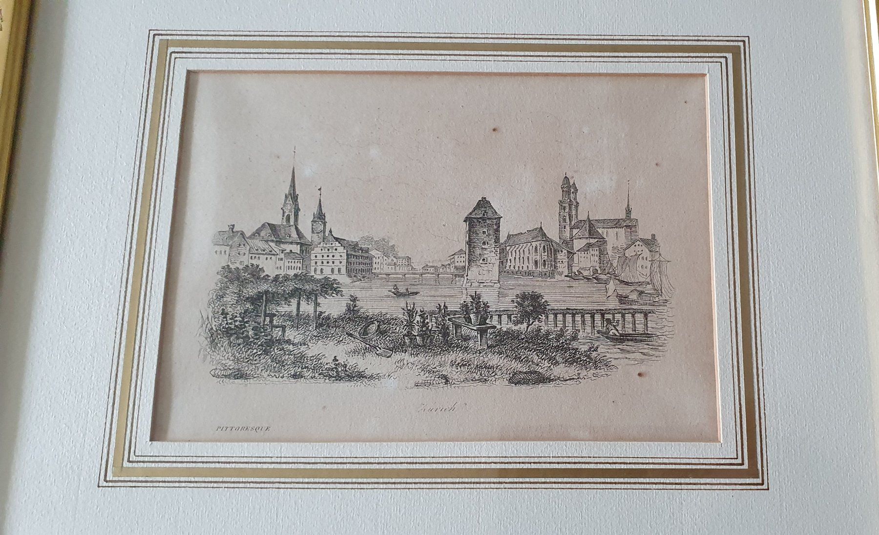 Stiche: Bild - Stich von Zürich – Gebraucht aus Kreuzlingen von Rschweiz1 1