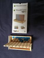 Vier gewinnt Holzspiel WoodyGame, wurde nur ausgepackt, neu