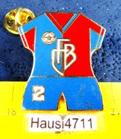 FUSSBALL SCHWEIZ FCB FC BASEL NO.2 CHECCARONI KULT PIN ENAME
